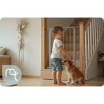 Barierka bramka zabezpieczająca szara Nukido 718301