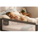 Barierka ochronna do łóżka zabezpieczająca bramka blokada 180 cm Nukido NK-227 szara