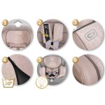 Fotelik samochodowy Nukido Aero Line beżowy 0-36 kg ISOFIX