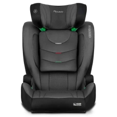 Fotelik samochodowy Nukido Louis Soft czarno-szary 15-36 kg ISOFIX