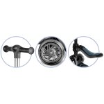 Hulajnoga trójkołowa dla dzieci balansowa siedzisko Nukido Flippo - czarna