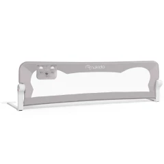 Barierka ochronna do łóżka 180 x 42 x 35 cm Nukido szara